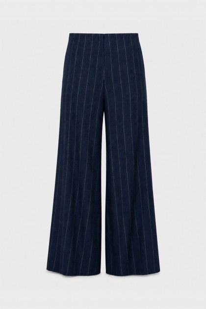 Pantalón azul marino SMF de raya diplomática