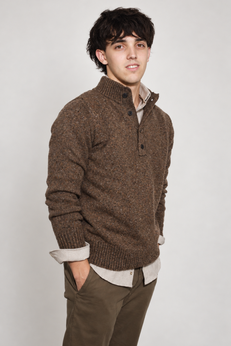 Pantalón chino marrón Ipe para hombre
